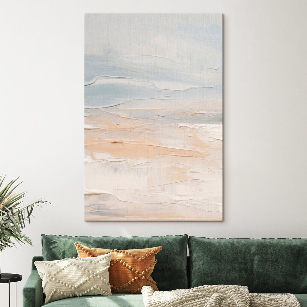 White and blue sky with clouds