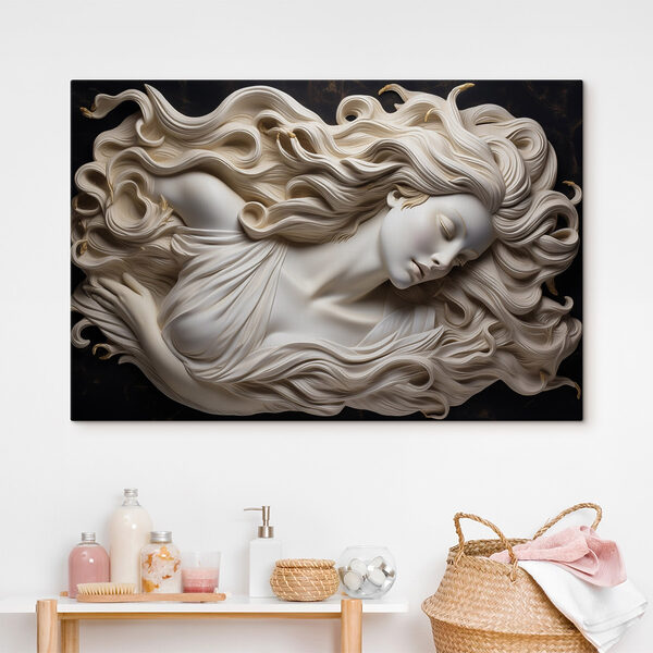 Tableaux Statue de femme aux cheveux longs (UGS : s43546) Tableaux Tableaux Statue de femme aux cheveux longs (UGS : s43546)