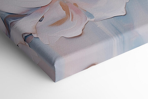 Peinture de fleurs sur une surface blanche Peinture de fleurs sur une surface blanche
