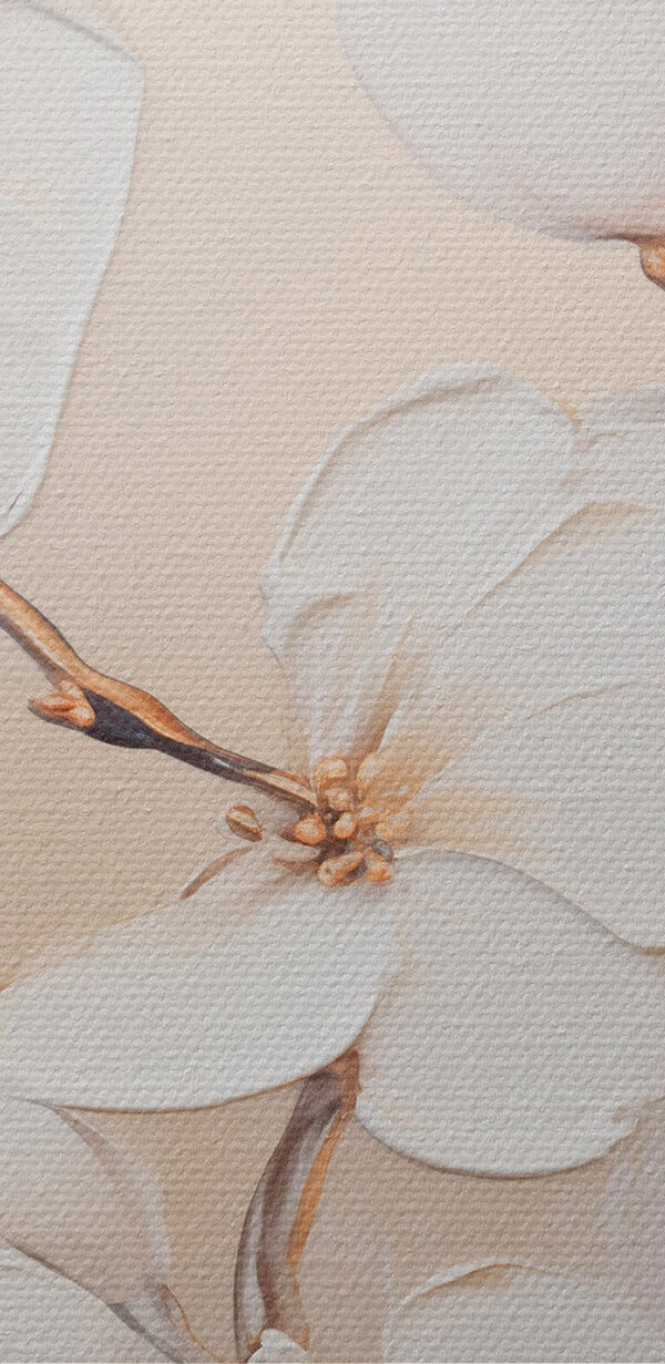 Peinture de fleurs blanches Peinture de fleurs blanches
