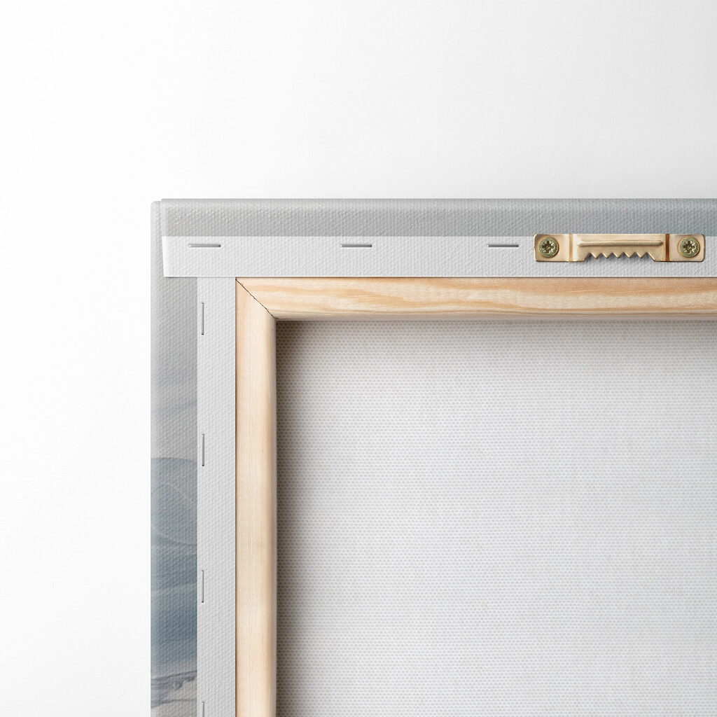 Abstract waves in soft pastel hues