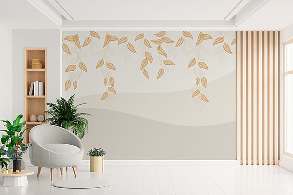 Les feuilles délicates dansent avec la brise Les feuilles délicates dansent avec la brise
