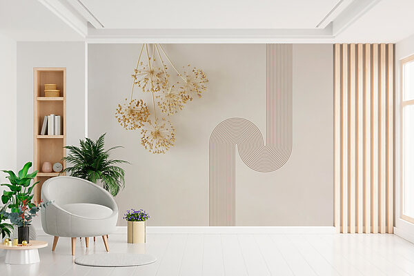 Mur avec un bouquet de pissenlits Mur avec un bouquet de pissenlits