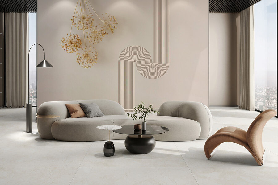 Mur avec un bouquet de pissenlits
