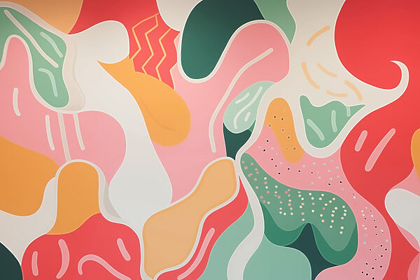Art coloré sur un mur Art coloré sur un mur