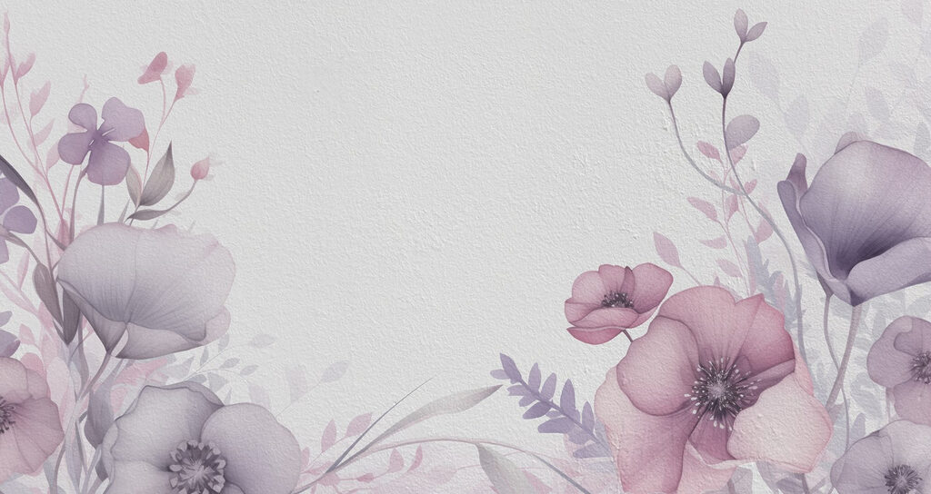 Peinture de fleurs sur une surface blanche Peinture de fleurs sur une surface blanche