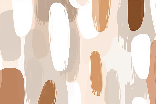 Motif de peinture brune et blanche Motif de peinture brune et blanche