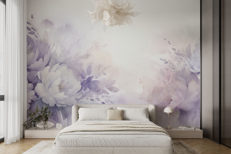 Peinture de fleurs et de feuilles Peinture de fleurs et de feuilles