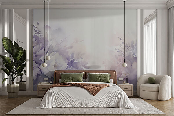 Peinture de fleurs et de feuilles Peinture de fleurs et de feuilles