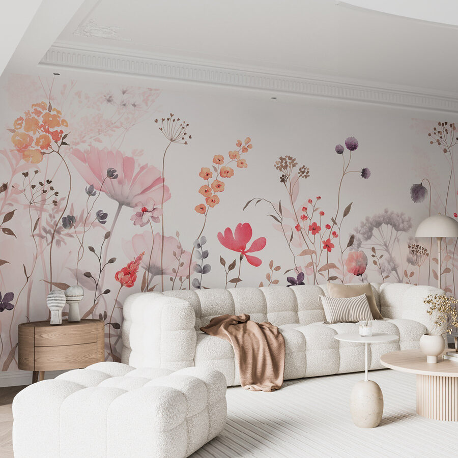 Painting of flowers and plants Painting of flowers and plants