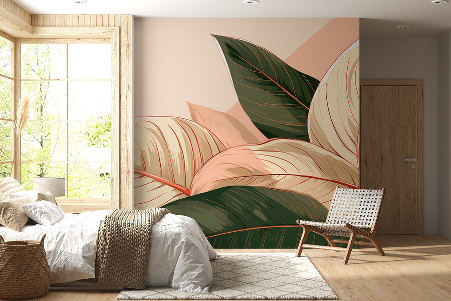 Un beau feuillage aux couleurs douces