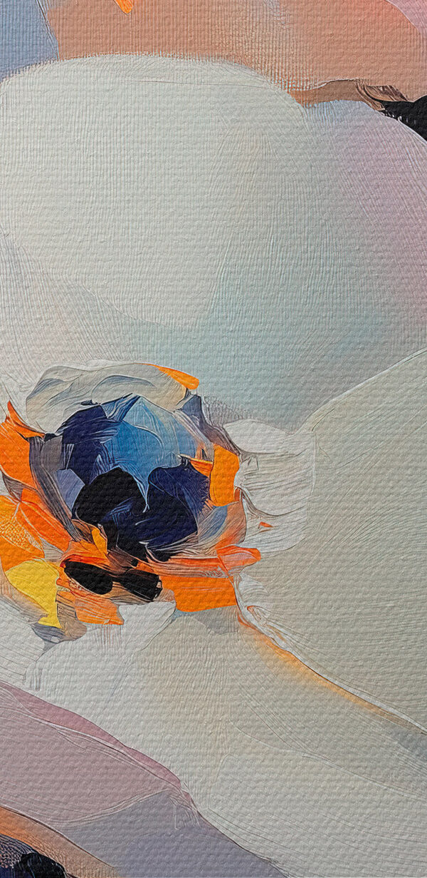 Peinture de fleurs blanches Peinture de fleurs blanches