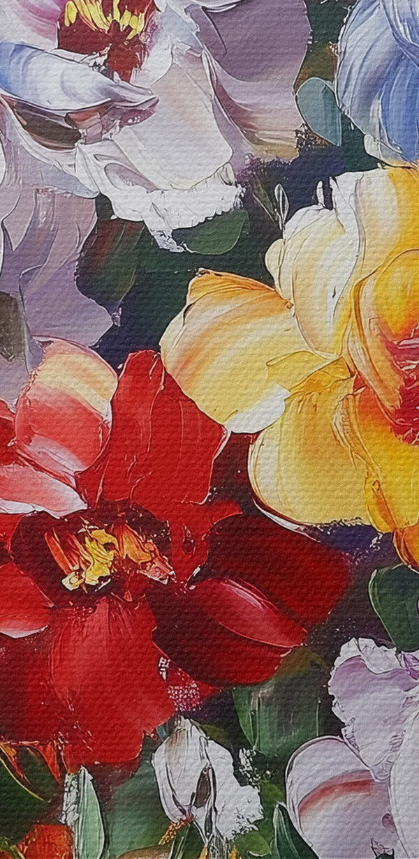 Peinture de fleurs dans un vase Peinture de fleurs dans un vase
