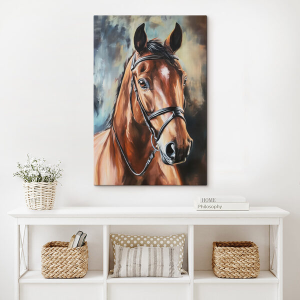 Peinture d'un cheval Peinture d'un cheval