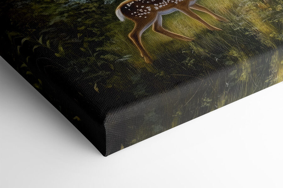 Cerf dans les bois