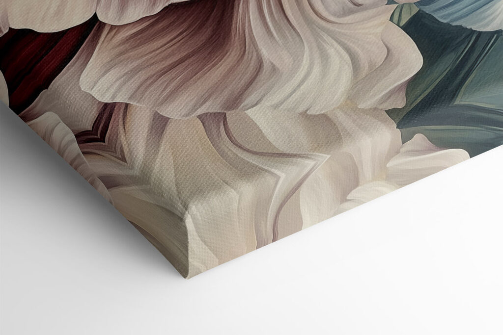 Vibrant blooms in harmonious embrace