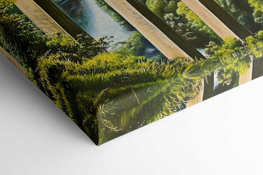 Train on a bridge over a river Train on a bridge over a river