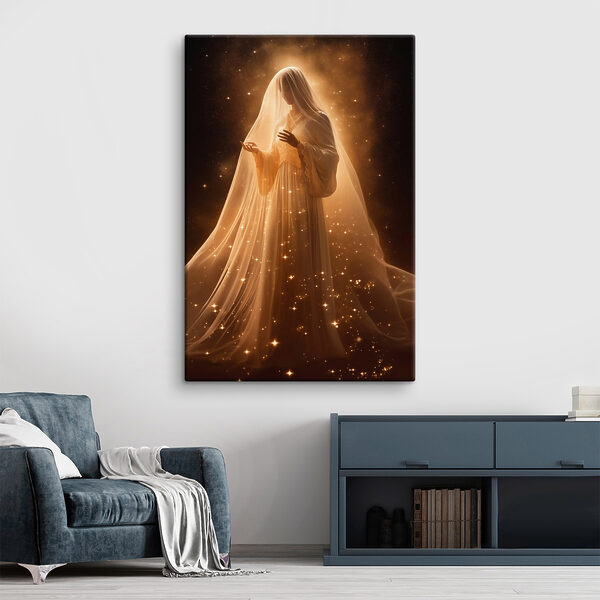 Femme en robe blanche Femme en robe blanche