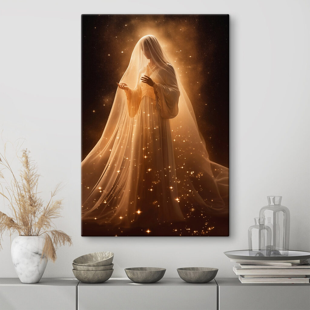 Woman in a white dress