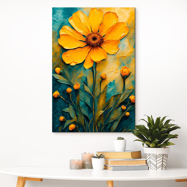 Peinture d'une fleur Peinture d'une fleur