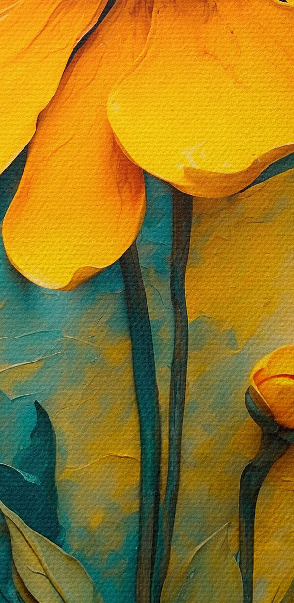Peinture d'une fleur Peinture d'une fleur