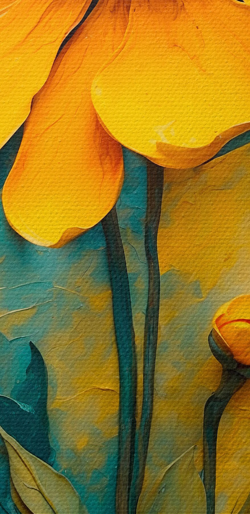Peinture d'une fleur Peinture d'une fleur