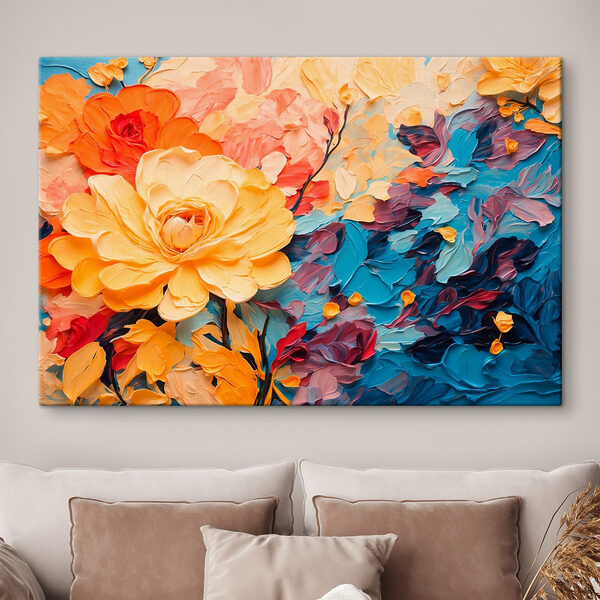Peinture d'une fleur Peinture d'une fleur