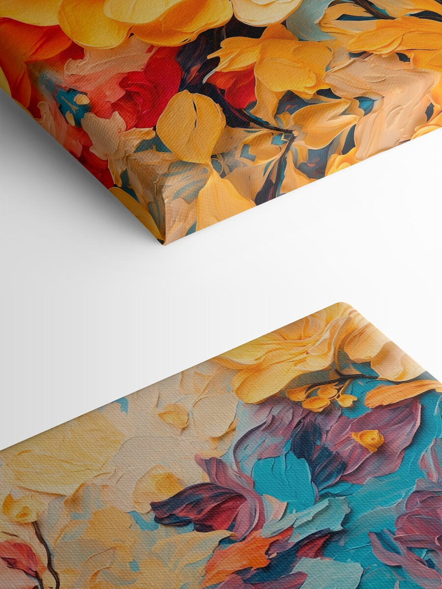 Peinture d'une fleur