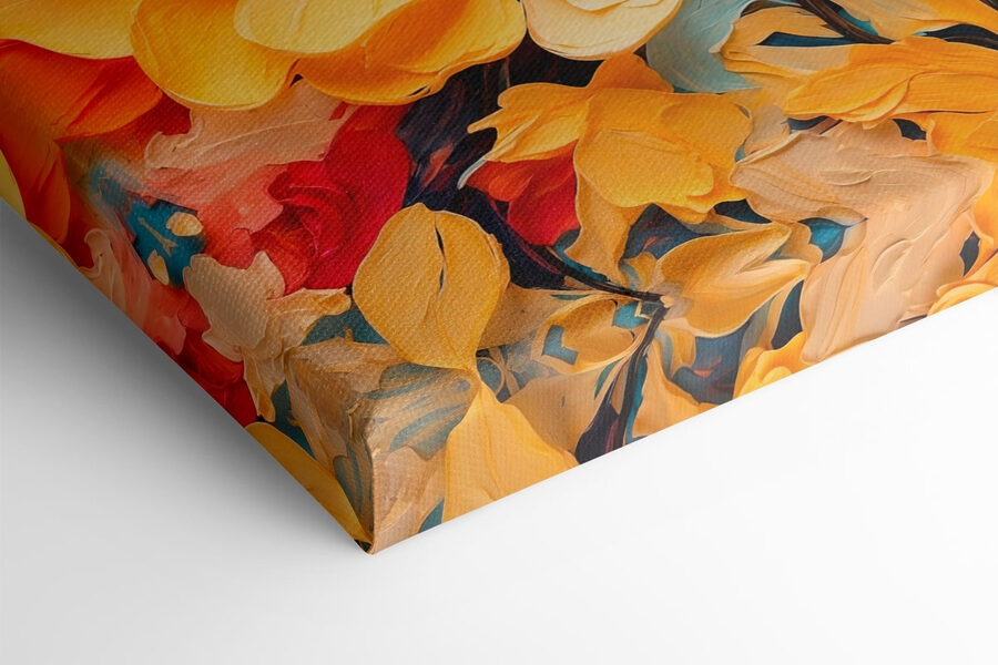Peinture d'une fleur