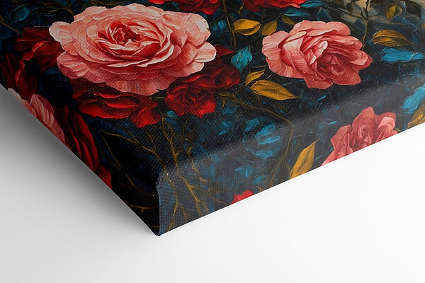 Peinture de fleurs et de montagnes Peinture de fleurs et de montagnes