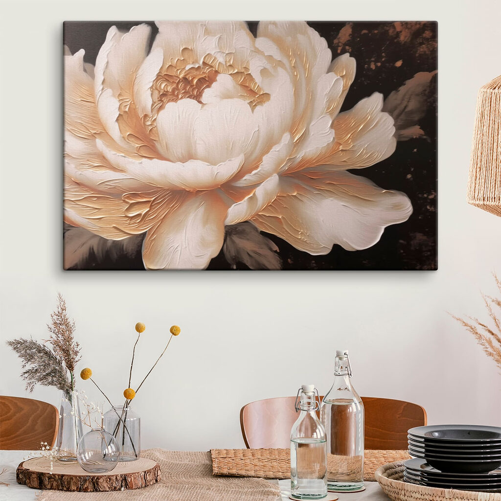 Delicate petals in soft colors