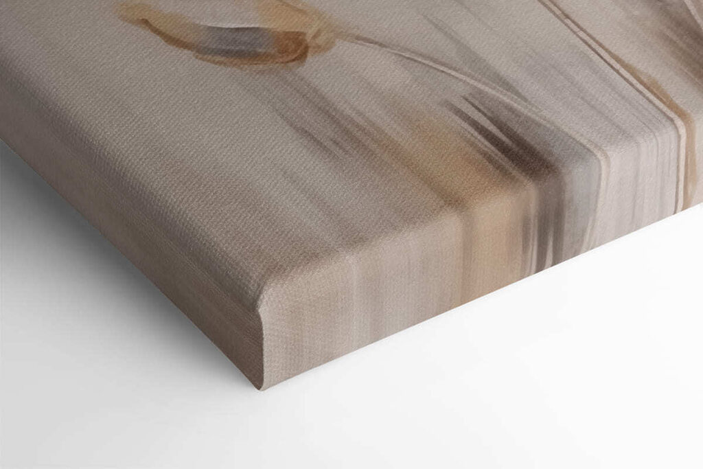 Painting of flowers on a white background