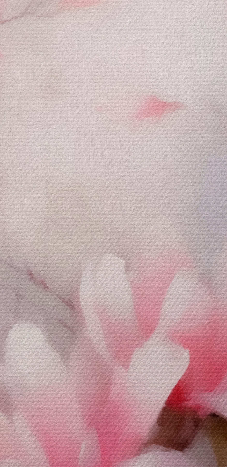 Peinture de fleurs roses