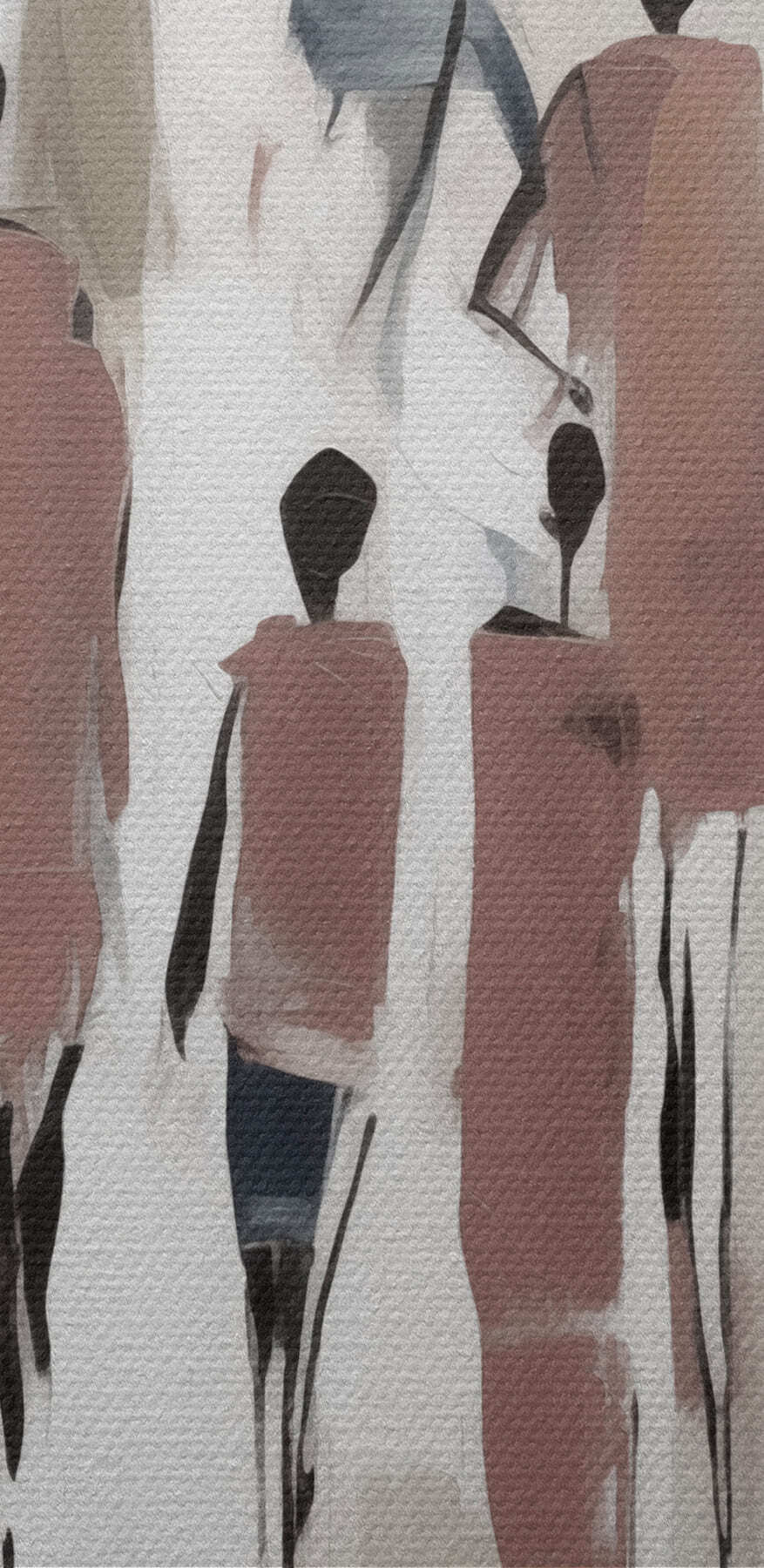 Groupe de personnes marchant
