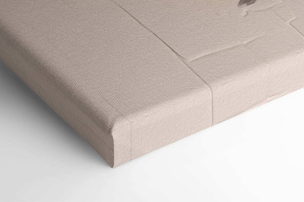 Lemon with leaves painted on it Lemon with leaves painted on it