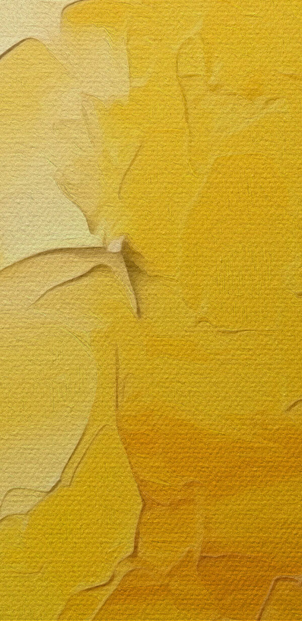 Citron avec des feuilles peintes dessus Citron avec des feuilles peintes dessus