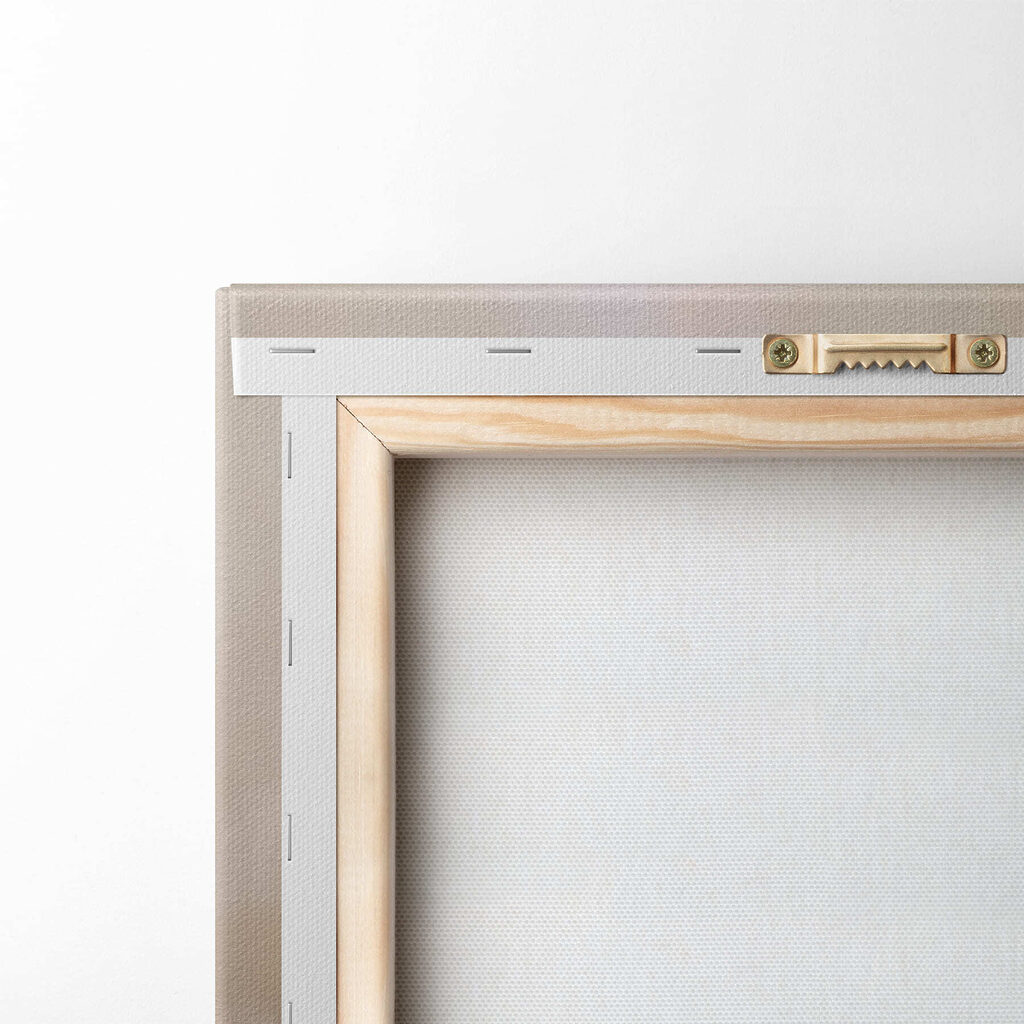 Painting of flowers on a wall