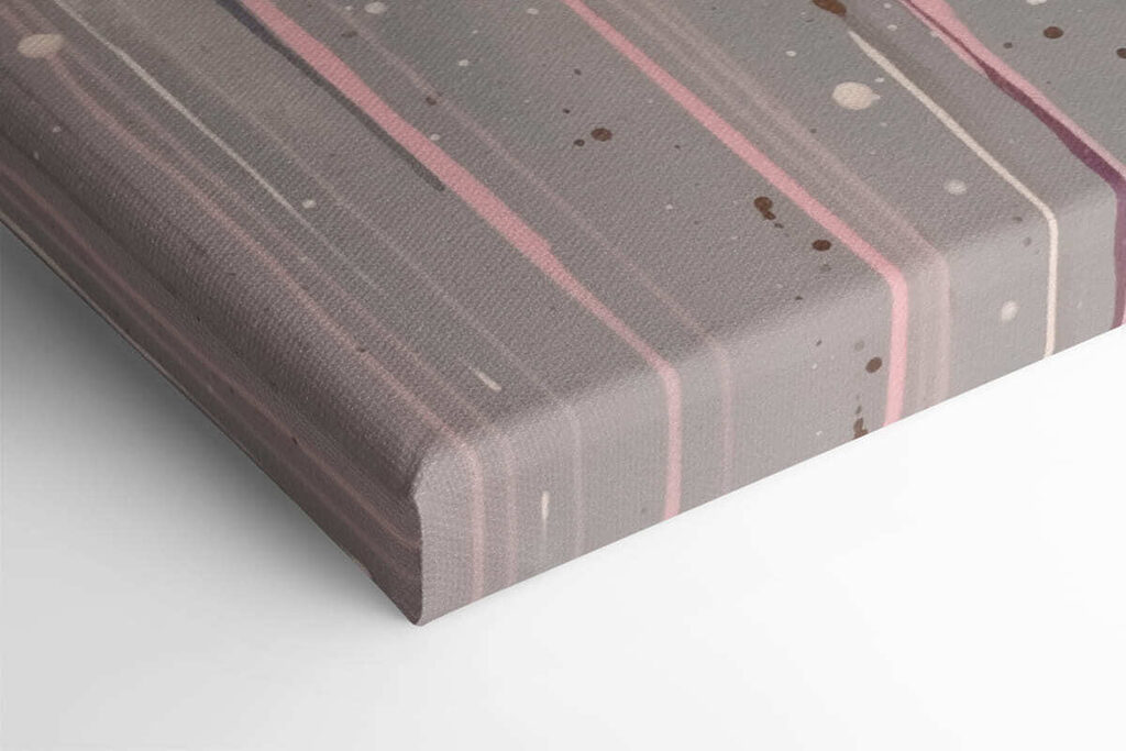 Painting of pink flowers Painting of pink flowers