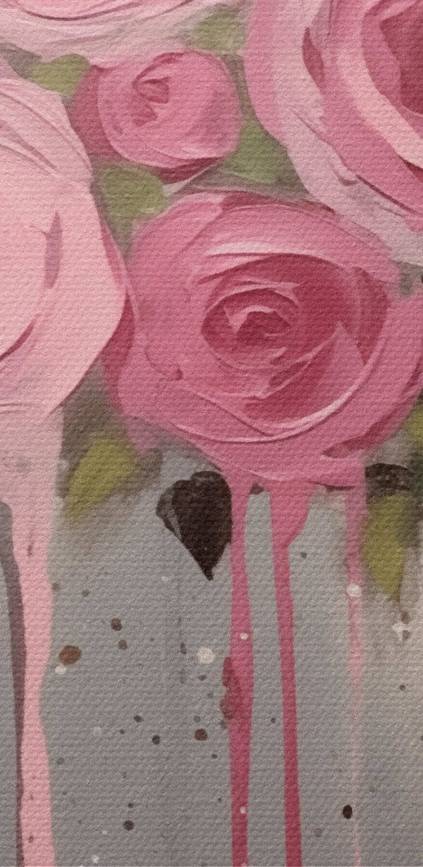 Peinture de fleurs roses Peinture de fleurs roses