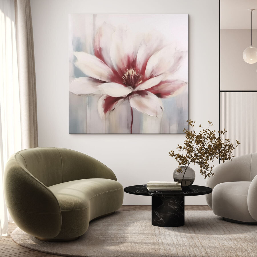 Peinture d'une fleur