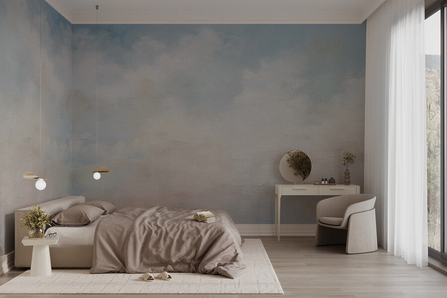 Ciel bleu avec nuages