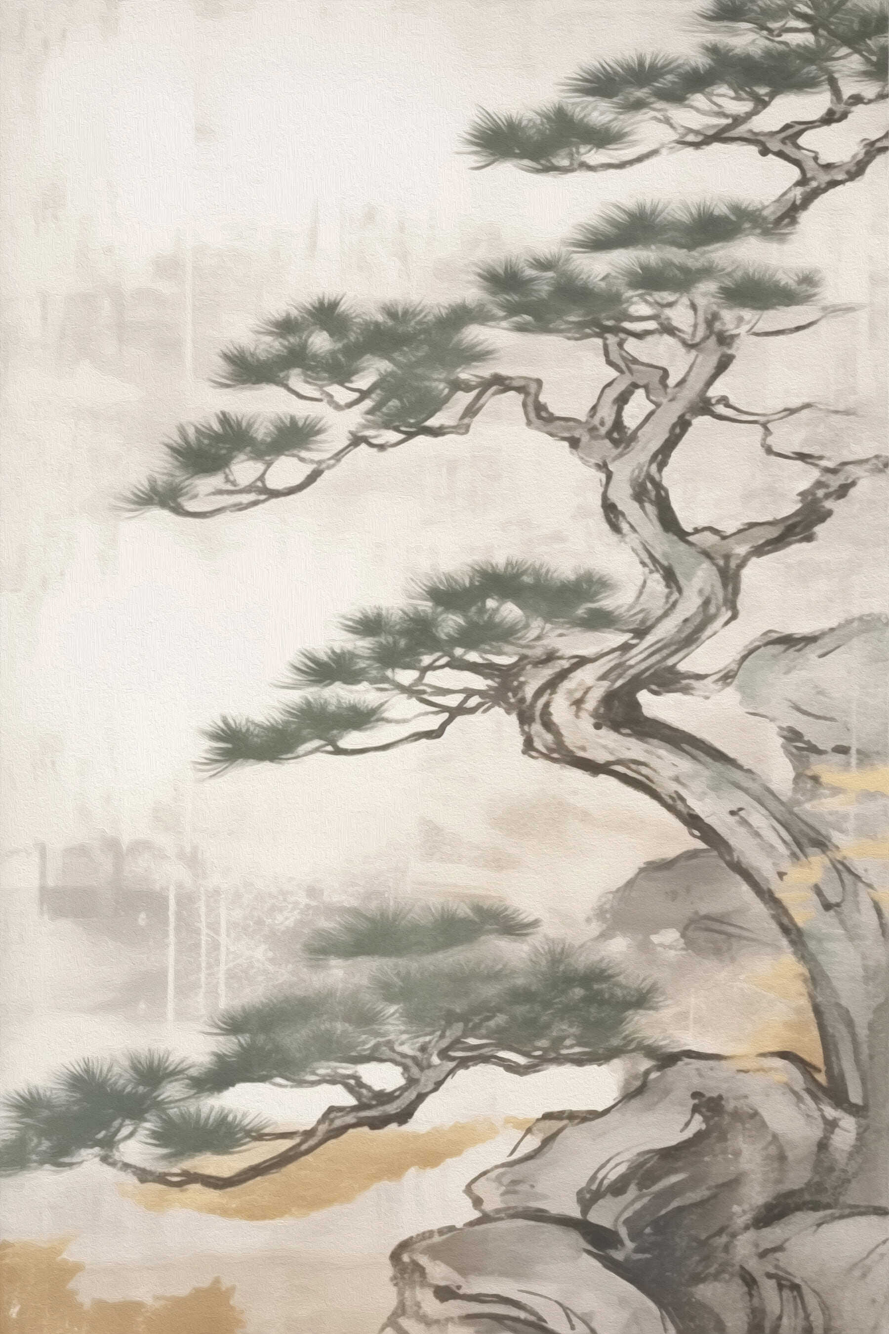 Tree on a rock