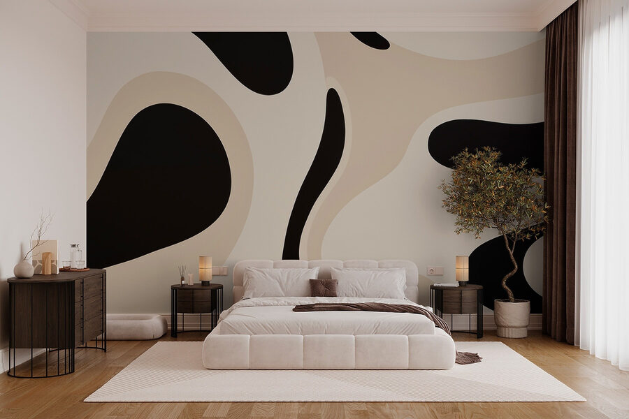 Motif noir et blanc