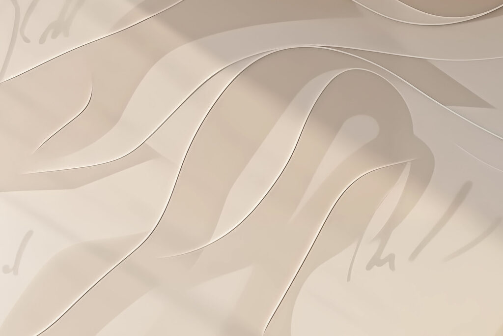 Lignes ondulées blanches et noires Lignes ondulées blanches et noires