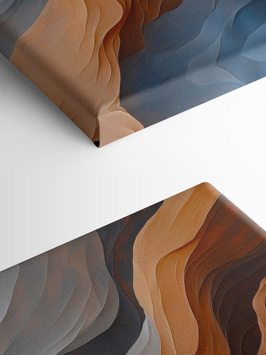 Vagues de couleurs et de textures