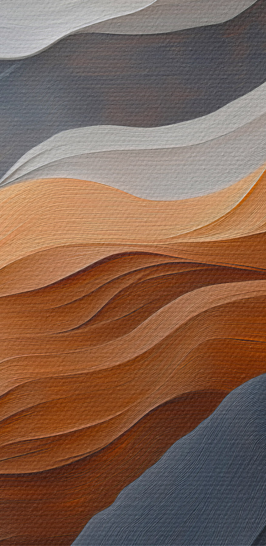 Vagues de couleurs et de textures