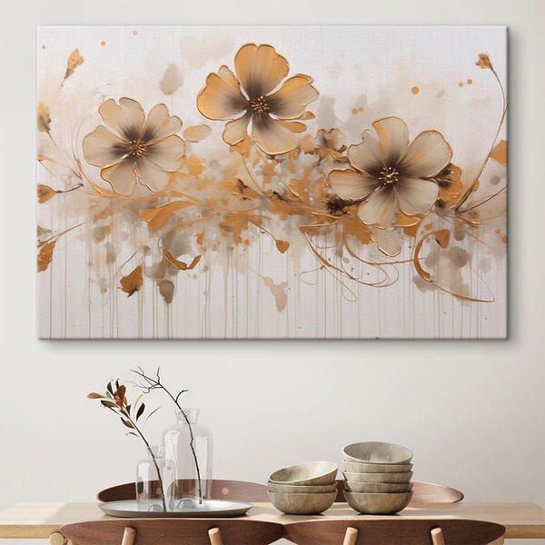 Floral elegance in soft hues Floral elegance in soft hues