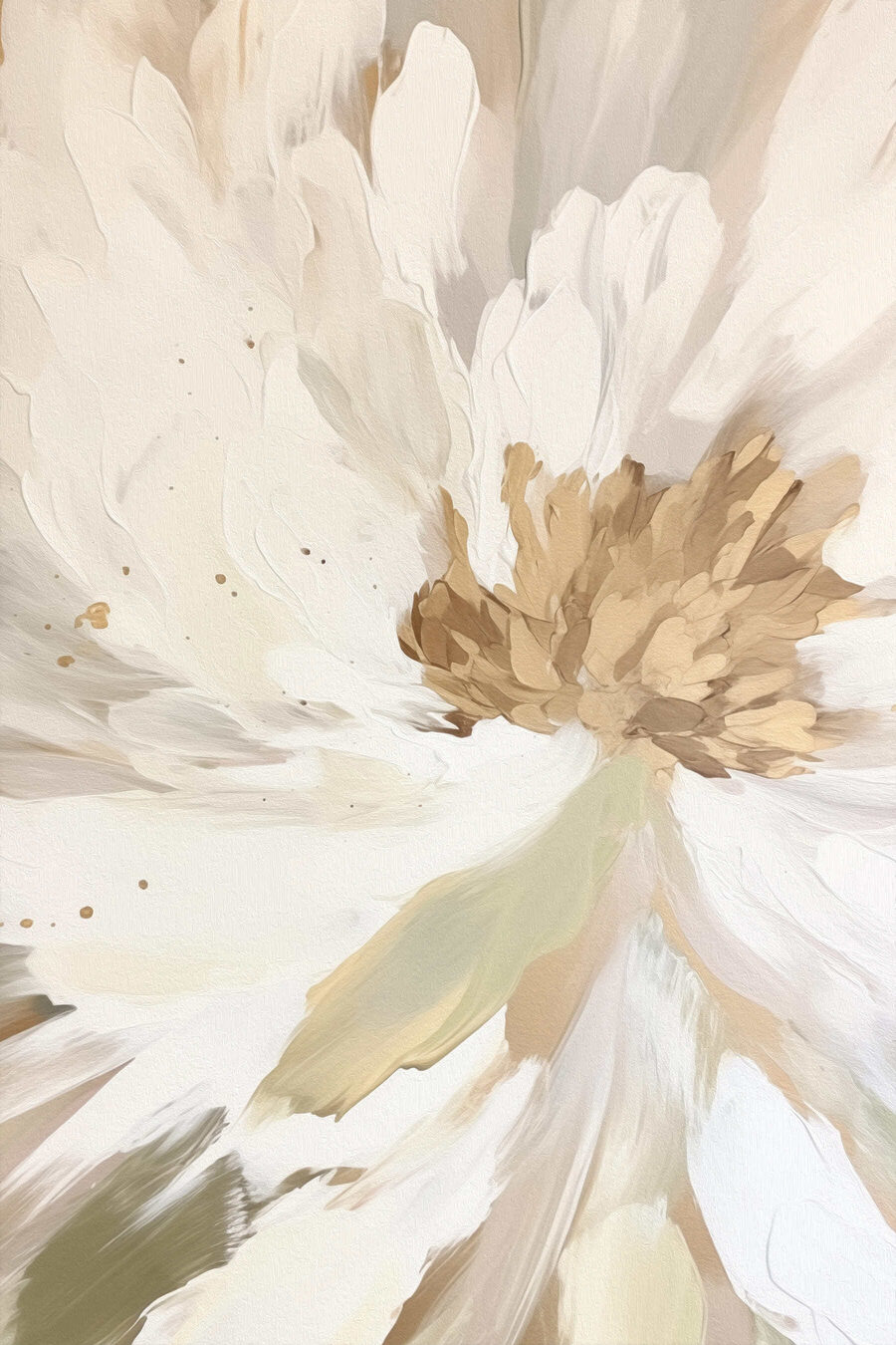 Délicates nuances de pétales blancs et doux Délicates nuances de pétales blancs et doux
