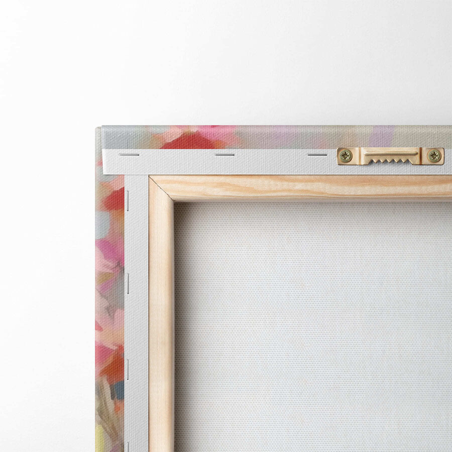 Peinture de fleurs sur un mur