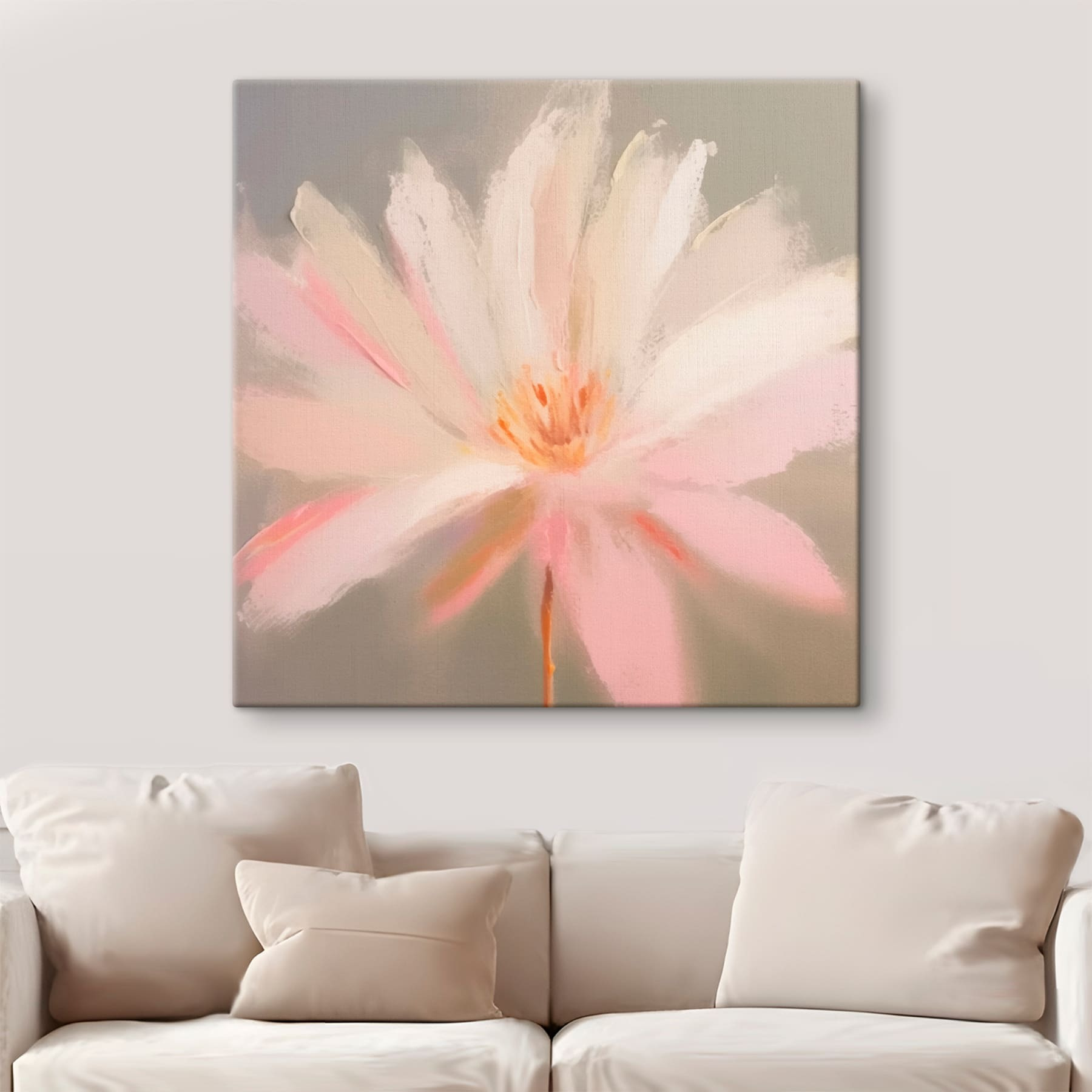 Delicate petals in soft hues